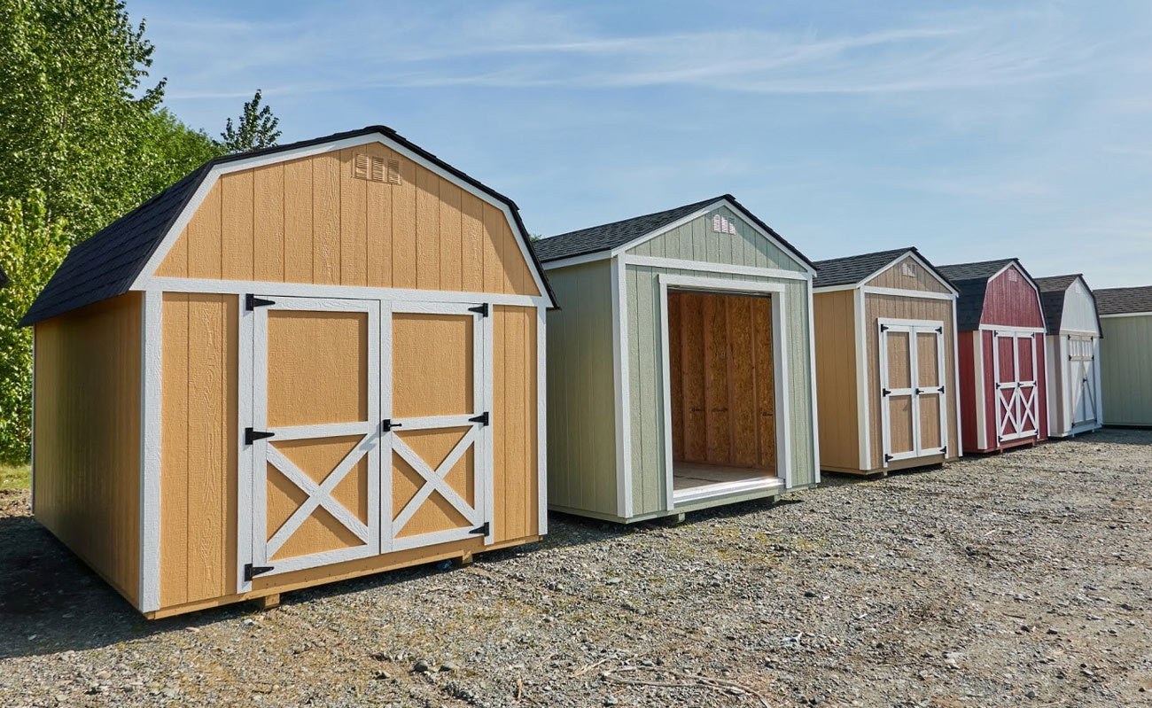 10x16 storage sheds for backyard.