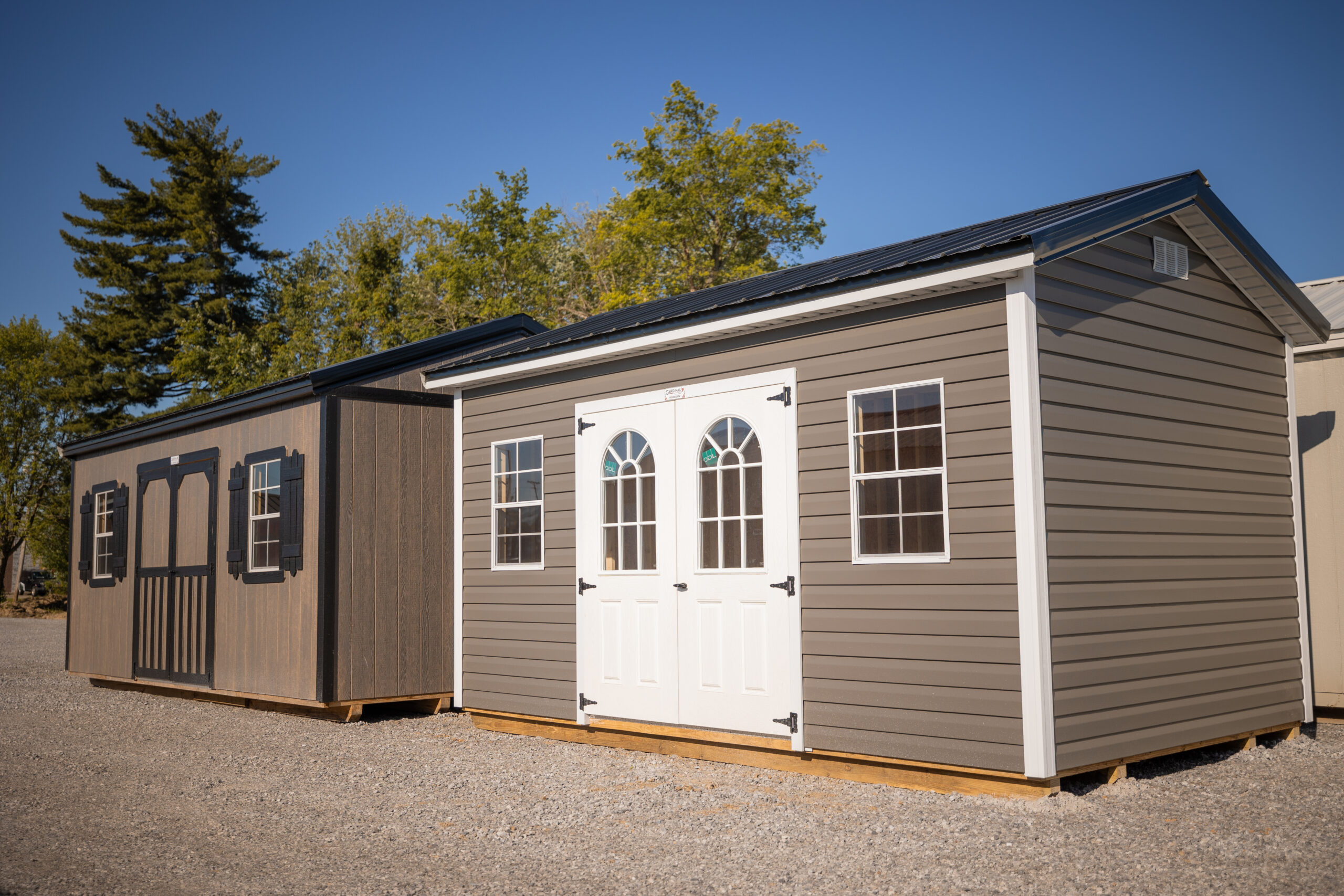 Shed sales lot with rent to own payments