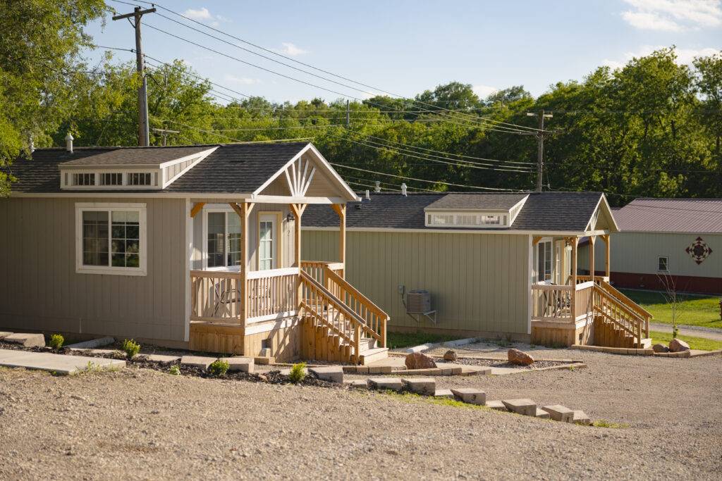 shed to cabin conversion for AirBNB